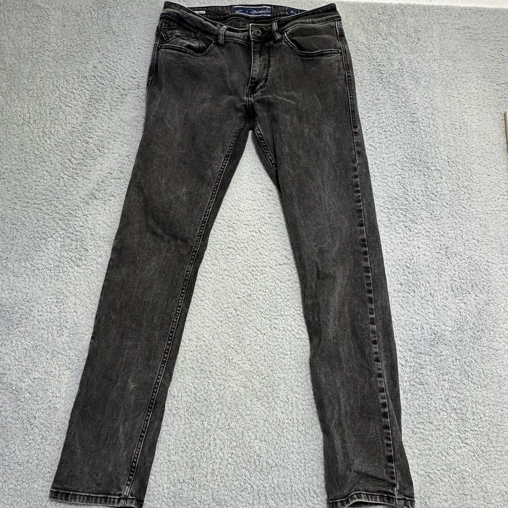 Flying Machine Jeans Men 32 Blue Label Slim Tapered Michael Italy Actual 30x30